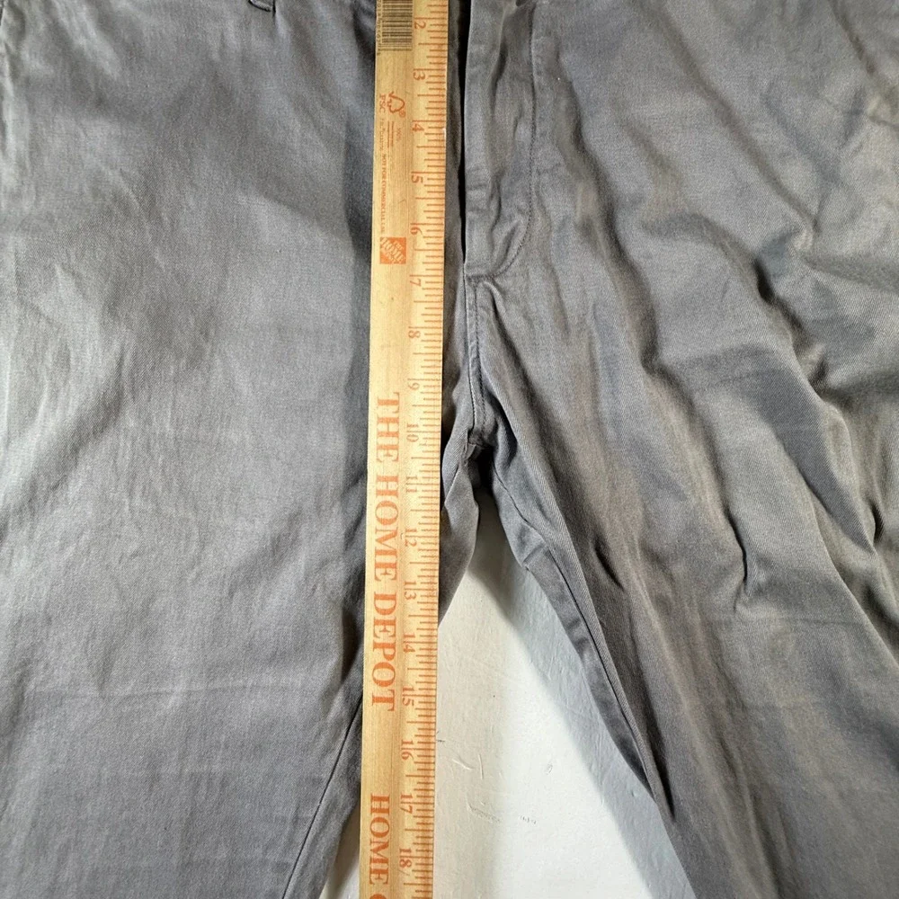 J.Crew 484 Slim‎ Stretch Chino Pants Mens 40x32 Gray Casual Office